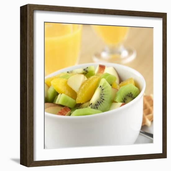 Small Bowl of Fruit Salad-Alexander Feig-Framed Photographic Print