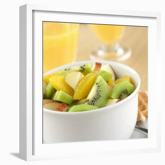 Small Bowl of Fruit Salad-Alexander Feig-Framed Photographic Print