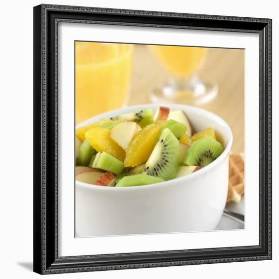 Small Bowl of Fruit Salad-Alexander Feig-Framed Photographic Print