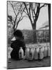 Small Boy Helping Himself to Milk-Gordon Parks-Mounted Photographic Print