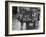 Small Boy Waits Patiently on a Donkey Cart in the Market Place at Kildare Co Kildare Ireland-null-Framed Photographic Print