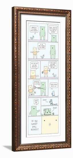 Small Business-Reza Farazmand-Framed Art Print