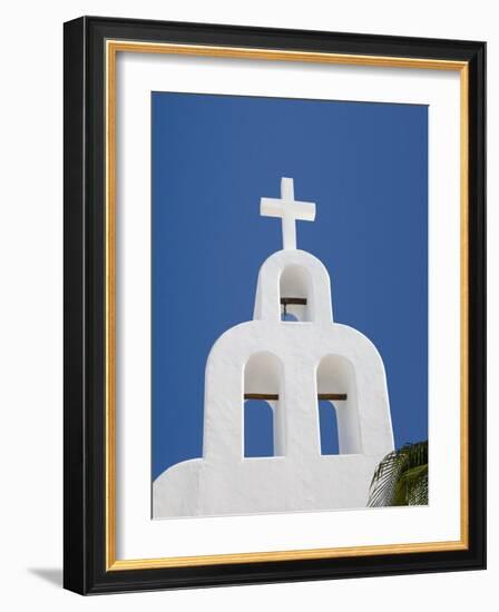 Small Chapel, Playa De Carmen, Quintana Roo, Mexico-Julie Eggers-Framed Photographic Print