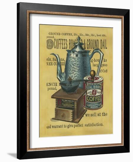 Small Coffee Grounds-null-Framed Art Print