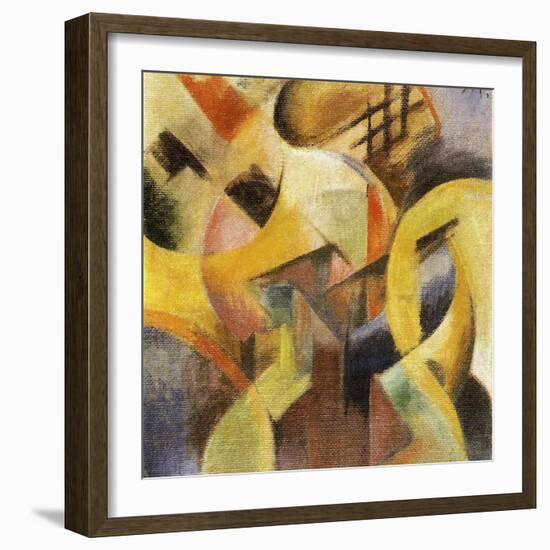 Small Composition I, 1913-Franz Marc-Framed Giclee Print