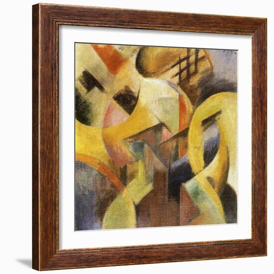 Small Composition I, 1913-Franz Marc-Framed Giclee Print