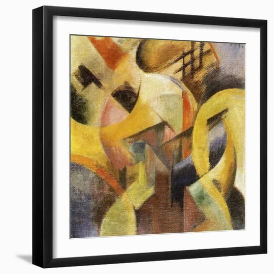 Small Composition I, 1913-Franz Marc-Framed Giclee Print