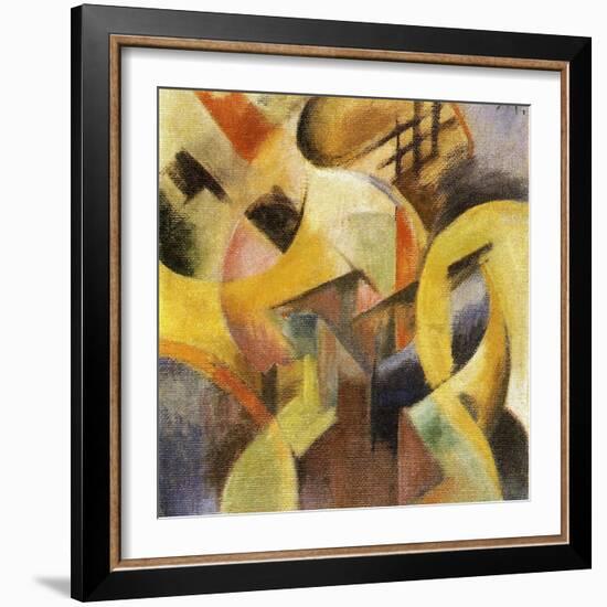 Small Composition I, 1913-Franz Marc-Framed Giclee Print