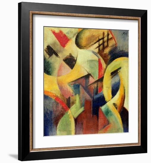 Small composition I-Franz Marc-Framed Giclee Print