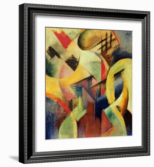 Small composition I-Franz Marc-Framed Giclee Print