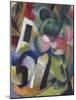 Small Composition II, House with Trees-Franz Marc-Mounted Giclee Print