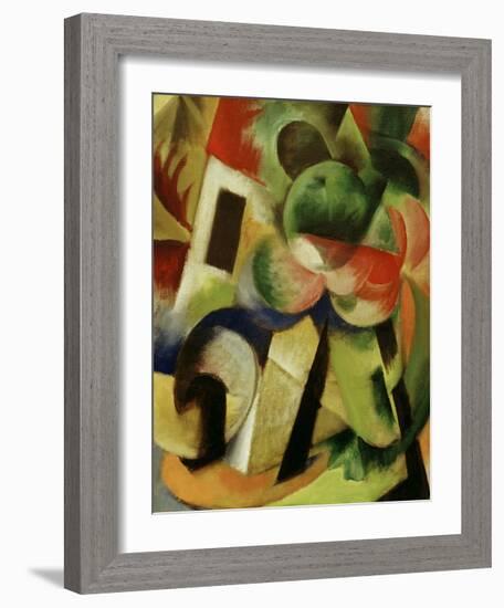 Small Composition II-Franz Marc-Framed Giclee Print