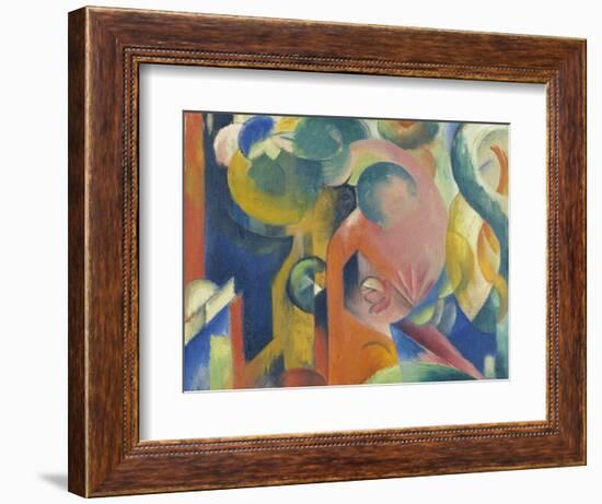 Small Composition Iii, 1913/1914-Franz Marc-Framed Giclee Print