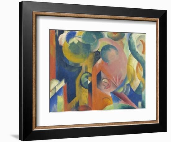 Small Composition Iii, 1913/1914-Franz Marc-Framed Giclee Print