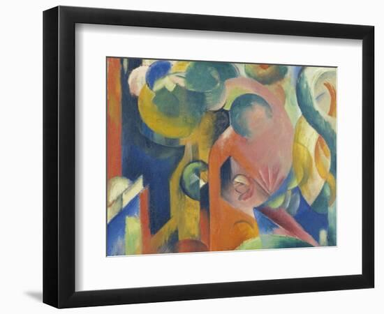 Small Composition Iii, 1913/1914-Franz Marc-Framed Giclee Print