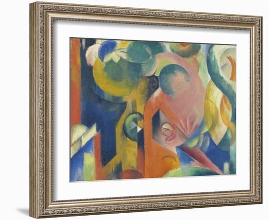 Small Composition Iii, 1913/1914-Franz Marc-Framed Giclee Print