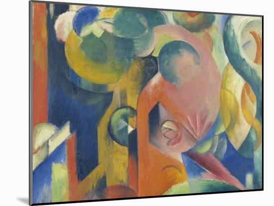 Small Composition Iii, 1913/1914-Franz Marc-Mounted Giclee Print