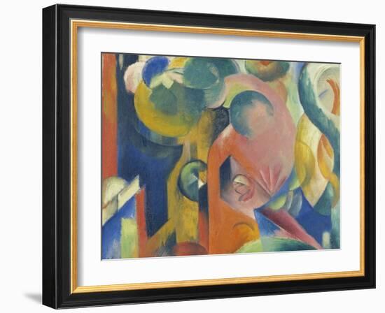 Small Composition Iii, 1913/1914-Franz Marc-Framed Giclee Print