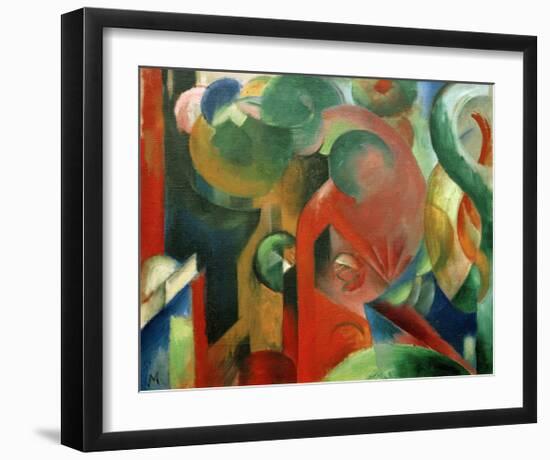 Small Composition III-Franz Marc-Framed Giclee Print