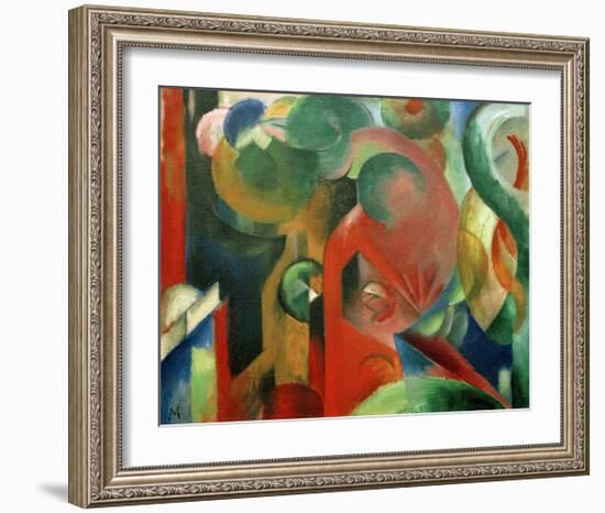 Small Composition III-Franz Marc-Framed Giclee Print