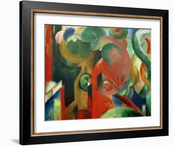 Small Composition III-Franz Marc-Framed Giclee Print