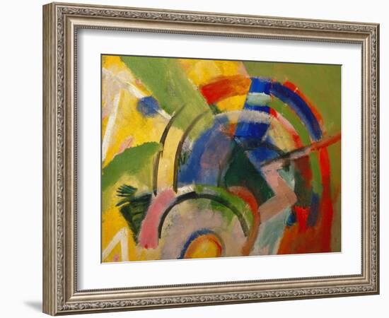 Small Composition Iv, 1914-Franz Marc-Framed Giclee Print