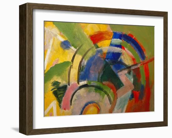 Small Composition Iv, 1914-Franz Marc-Framed Giclee Print