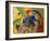 Small Composition Iv, 1914-Franz Marc-Framed Giclee Print