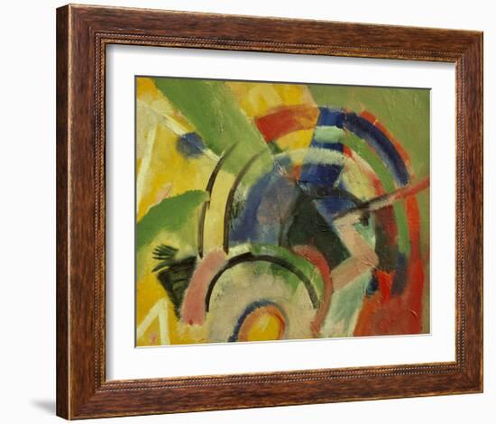 Small composition IV-Franz Marc-Framed Giclee Print