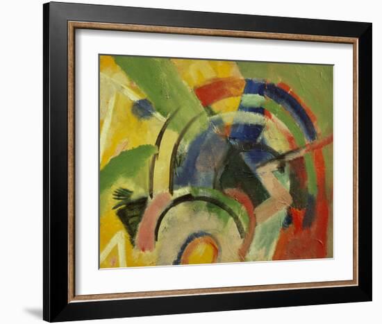 Small composition IV-Franz Marc-Framed Giclee Print