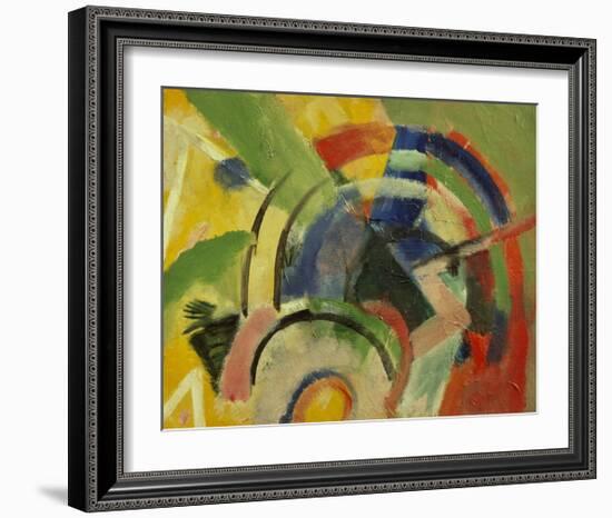 Small composition IV-Franz Marc-Framed Giclee Print