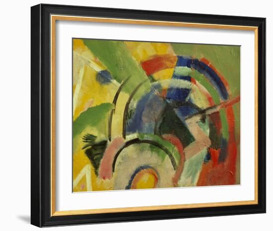 Small composition IV-Franz Marc-Framed Giclee Print