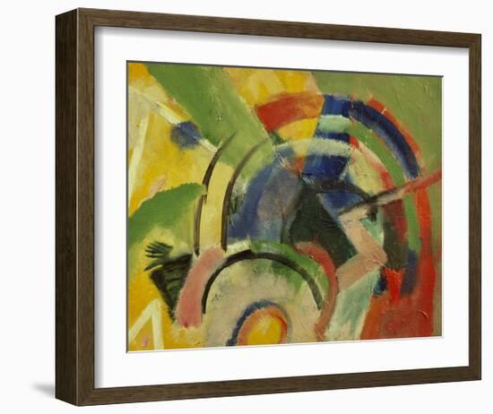 Small composition IV-Franz Marc-Framed Giclee Print