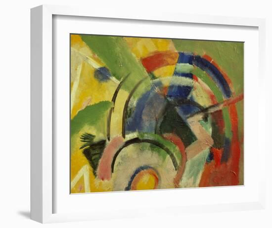 Small composition IV-Franz Marc-Framed Giclee Print