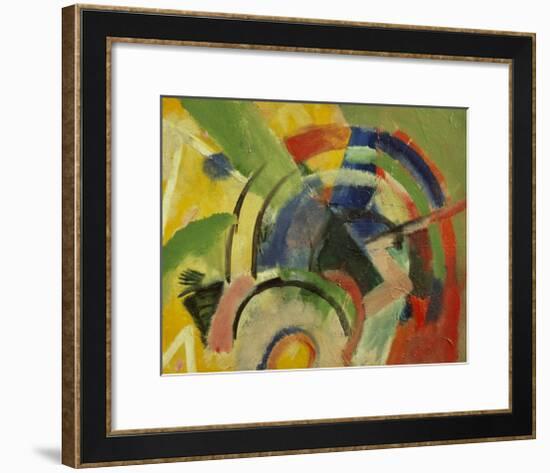 Small composition IV-Franz Marc-Framed Giclee Print