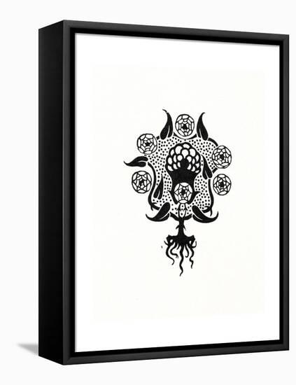 Small Design for the Front Cover of 'salome', 1899-Aubrey Beardsley-Framed Premier Image Canvas