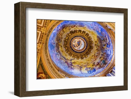 Small Dome, Saint Peter's Basilica, Vatican, Rome, Italy. Built in 1600's-William Perry-Framed Photographic Print