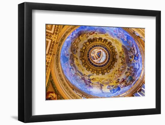 Small Dome, Saint Peter's Basilica, Vatican, Rome, Italy. Built in 1600's-William Perry-Framed Photographic Print