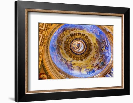 Small Dome, Saint Peter's Basilica, Vatican, Rome, Italy. Built in 1600's-William Perry-Framed Photographic Print