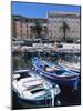 Small Fishing Boats, Ajaccio, Corsica, France, Mediterranean-Guy Thouvenin-Mounted Photographic Print