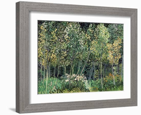 Small forest, July 1890-Vincent van Gogh-Framed Giclee Print