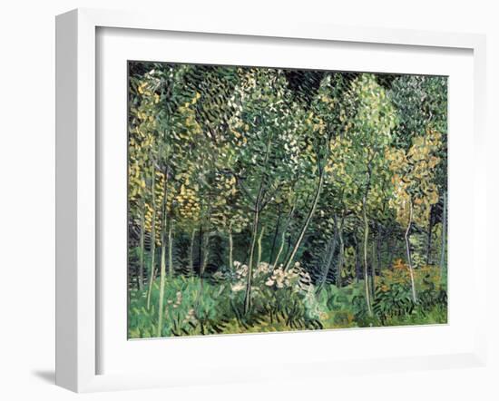 Small forest, July 1890-Vincent van Gogh-Framed Giclee Print