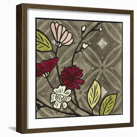 Small Geometric Blossoms II-Megan Meagher-Framed Art Print
