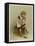 Small Girl Nurses a Sick Puppy-Harriet M. Bennett-Framed Stretched Canvas