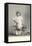 Small Girl with Toys-null-Framed Stretched Canvas