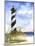 Small Hatteras Lighthouse-Terry Bailey Burton-Mounted Art Print