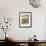 Small Hazelnut Cake on Christmassy Coffee Table-Alena Hrbkova-Framed Photographic Print displayed on a wall