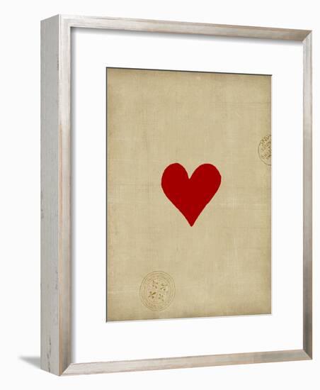 Small Heart-Vision Studio-Framed Art Print