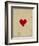 Small Heart-Vision Studio-Framed Art Print