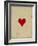 Small Heart-Vision Studio-Framed Art Print